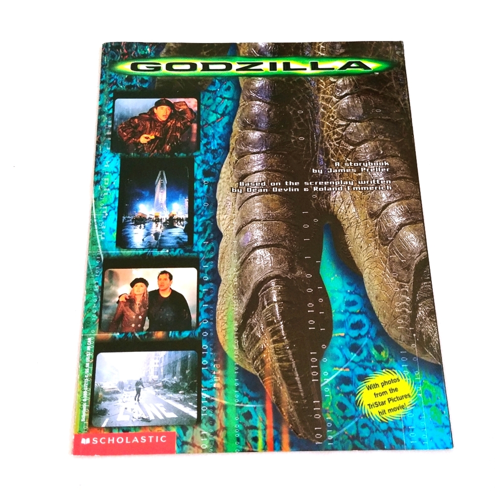 Godzilla 1998 Original Movie Book Magazine. EUC